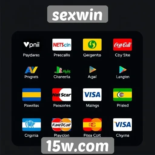 Exploração das opções de pagamento disponíveis no sexwin